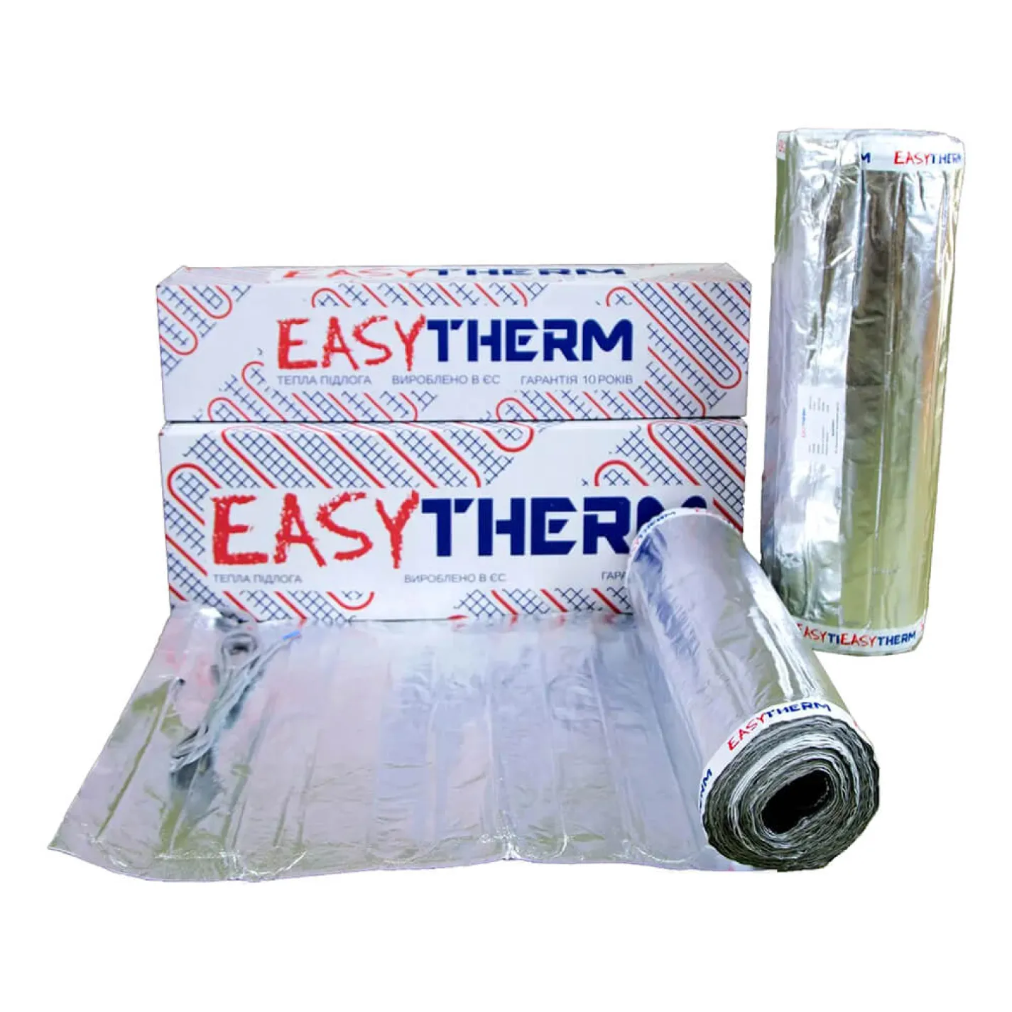 Нагрівальний мат двожильний з фольгою Easytherm EMF 3.00 480 Вт 3 м2 - Фото 3