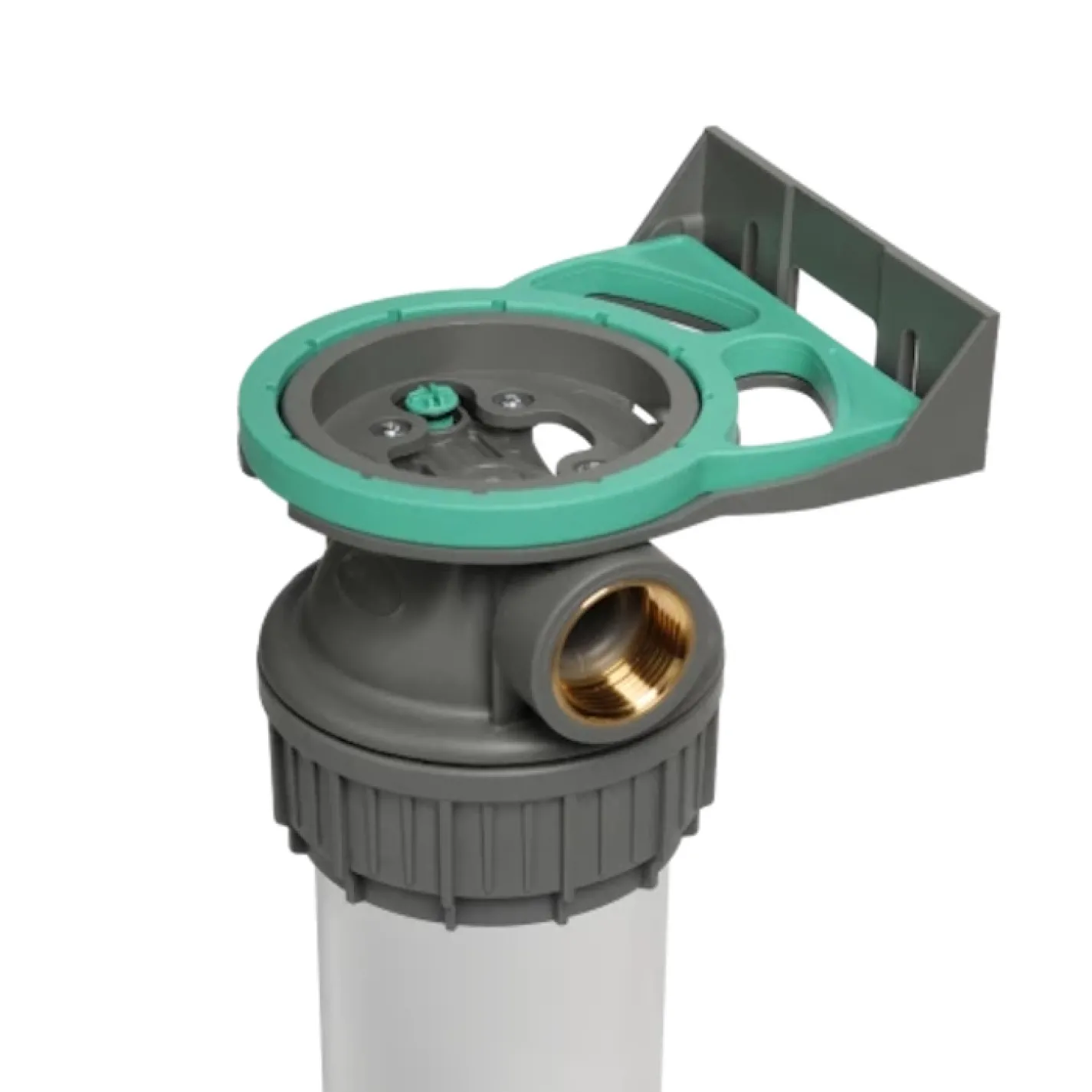 Колба фільтра Ecosoft 3P РЕТ 1/2" прозора (FCPP3P0110/G118) - Фото 1