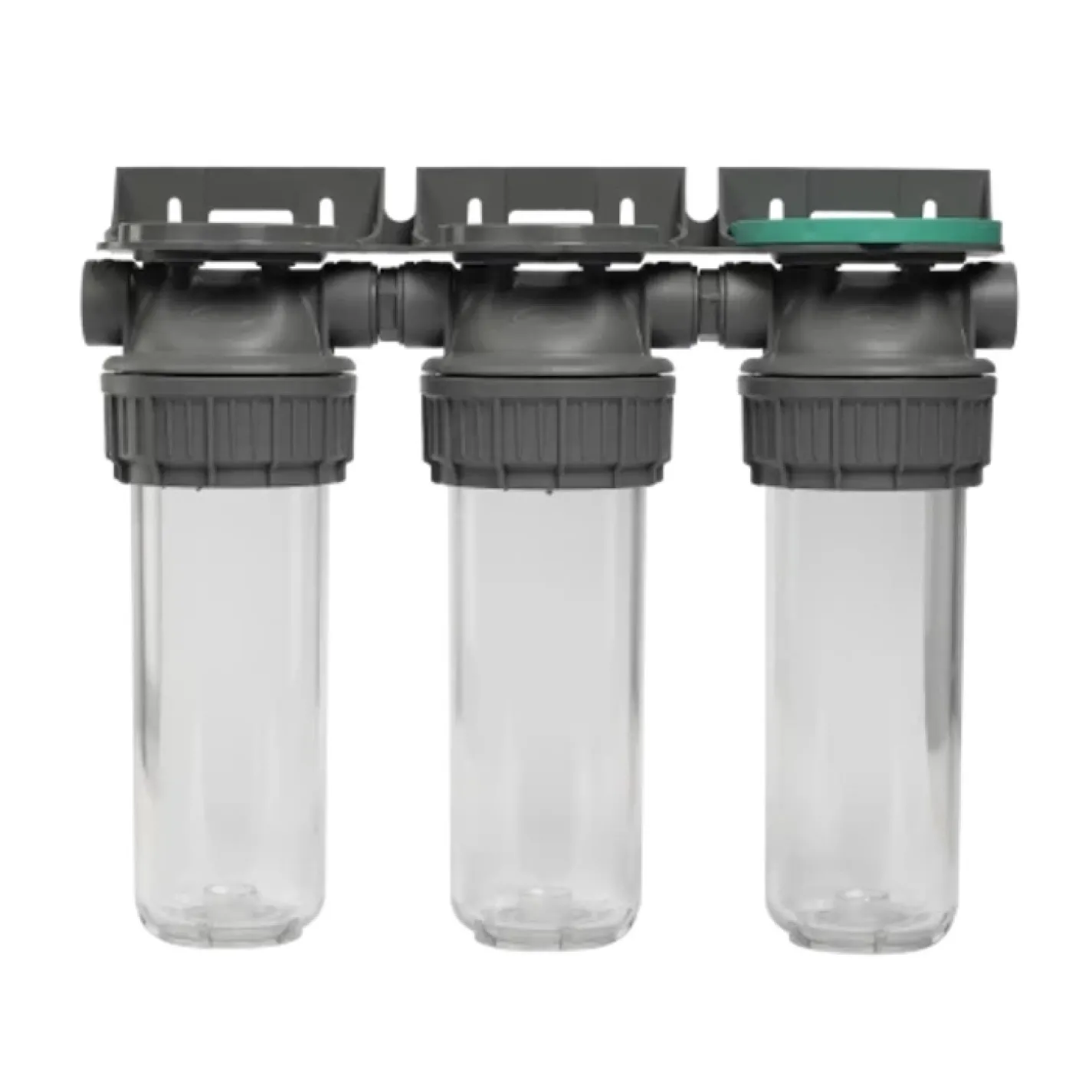 Колба фільтра Ecosoft 3P TRIPLEX РЕТ 3/4" прозора (FTPP3P0130/G118) - Фото 1