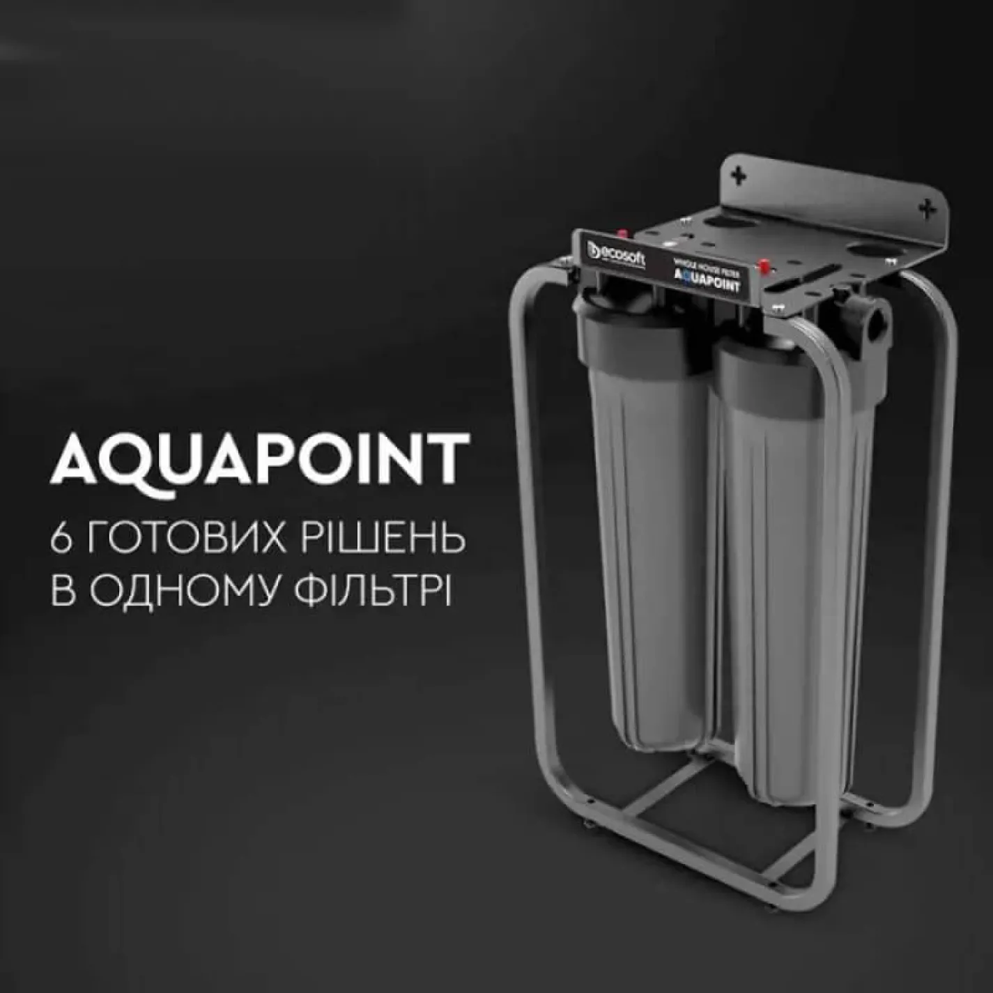 Магистральный фильтр Ecosoft AquaPoint Standard (FPV24520SECOSTD) - Фото 3
