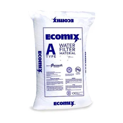 Сорбент Ecomix-А, P для очистки артезианской и водопроводной воды, 12 л 