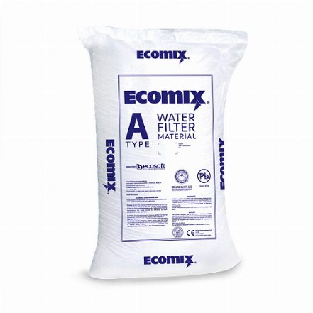 Сорбент Ecosoft Ecomix-A, P для очищення артезіанської та водопровідної води 25 л