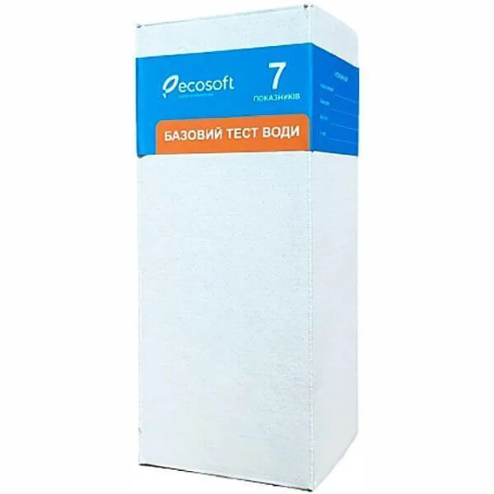 Базовый тест воды Ecosoft (7 показателей)- Фото 1