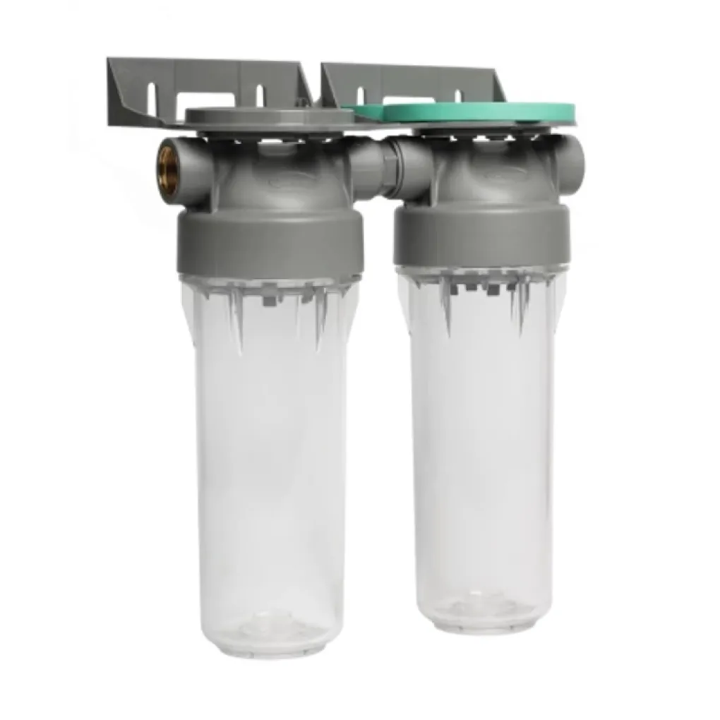 Колба фільтра Ecosoft 2P DUPLEX РЕТ 3/4" прозора (FDPP2P0130/G118)- Фото 1