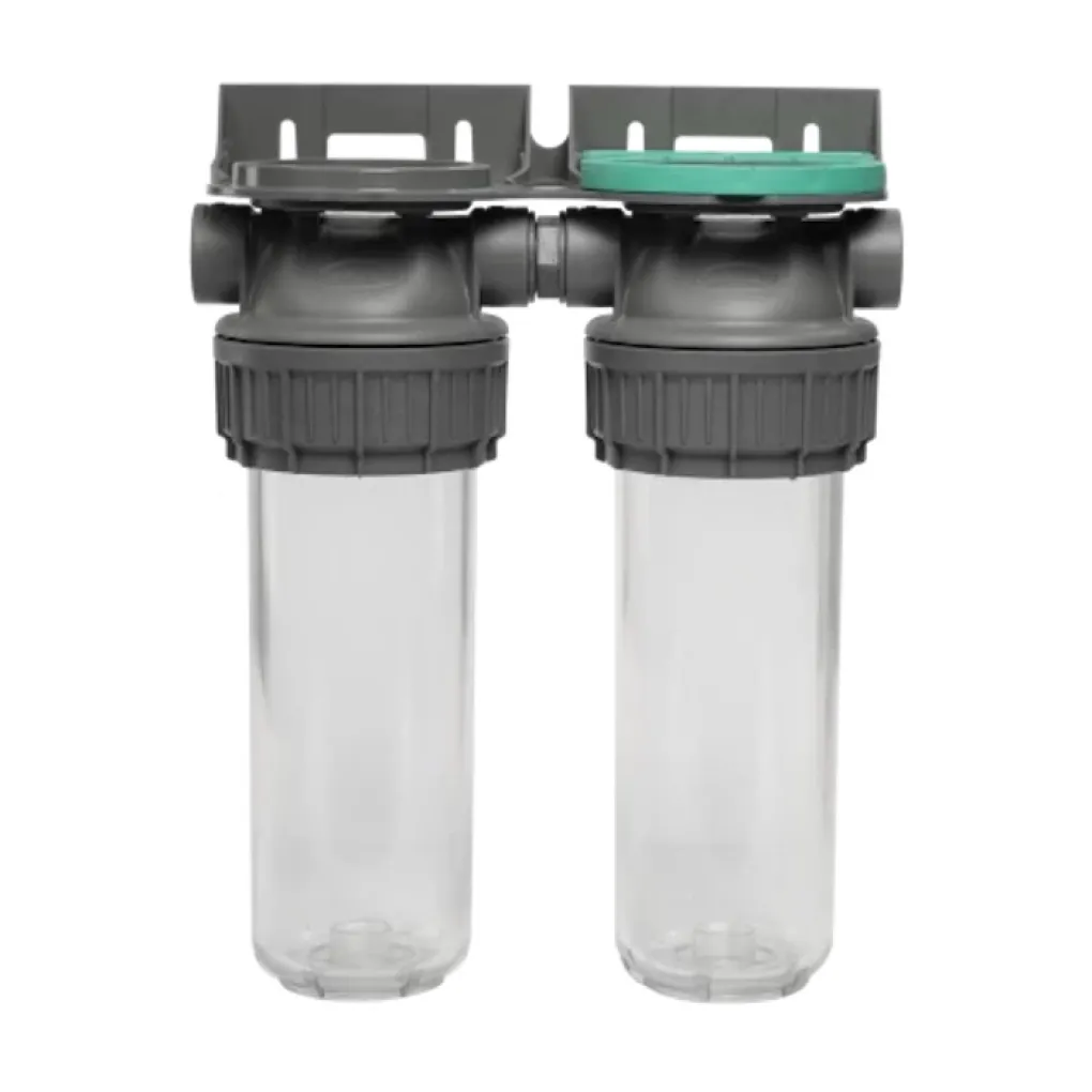Колба фільтра Ecosoft 3P DUPLEX РЕТ 3/4" прозора (FDPP3P0130/G118)- Фото 3