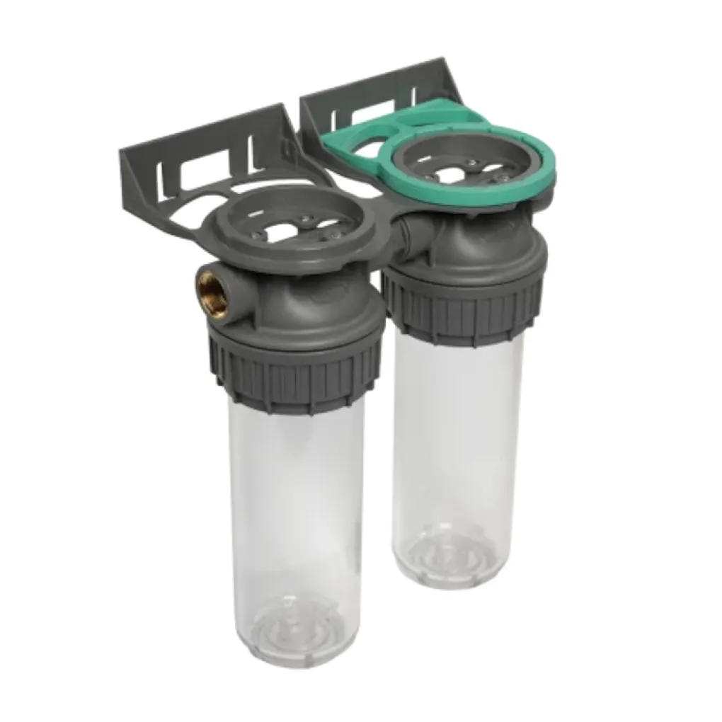 Колба фільтра Ecosoft 3P DUPLEX РЕТ 3/4" прозора (FDPP3P0130/G118)- Фото 1