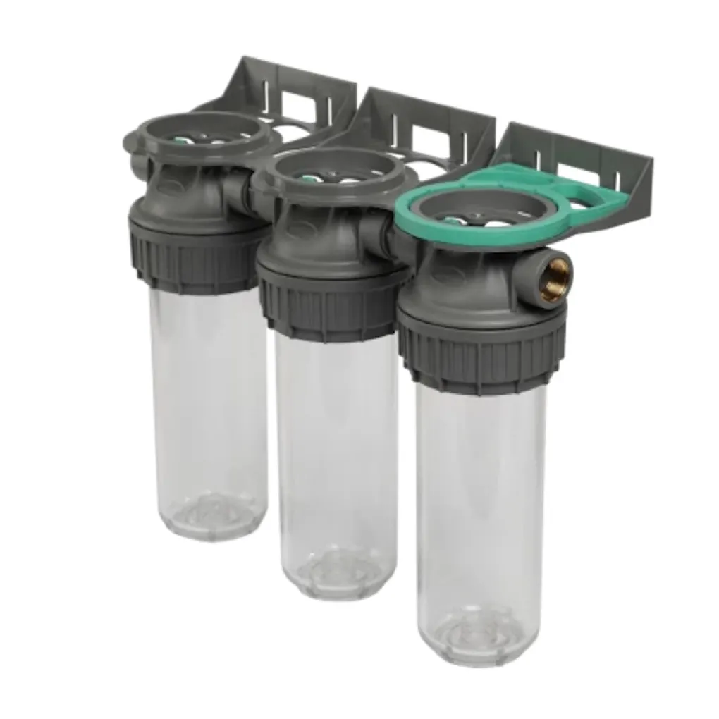 Колба фільтра Ecosoft 3P TRIPLEX РЕТ 3/4" прозора (FTPP3P0130/G118)- Фото 3