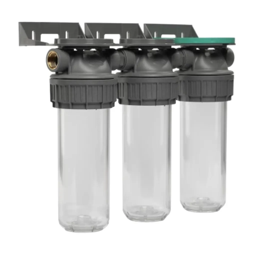 Колба фільтра Ecosoft 3P TRIPLEX РЕТ 3/4" прозора (FTPP3P0130/G118)- Фото 4