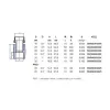 Перехід з накидною гайкою Ekoplastik 25x3/4" (SNAMD02525)- Фото 4