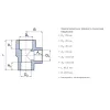 Тройник двухсторонний переходной Ekoplastik 25x20x20 (BTKR0252020X)- Фото 2