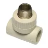 Тройник с металлической наружной резьбой Ekoplastik 20x1/2 (STKE02020X)- Фото 1