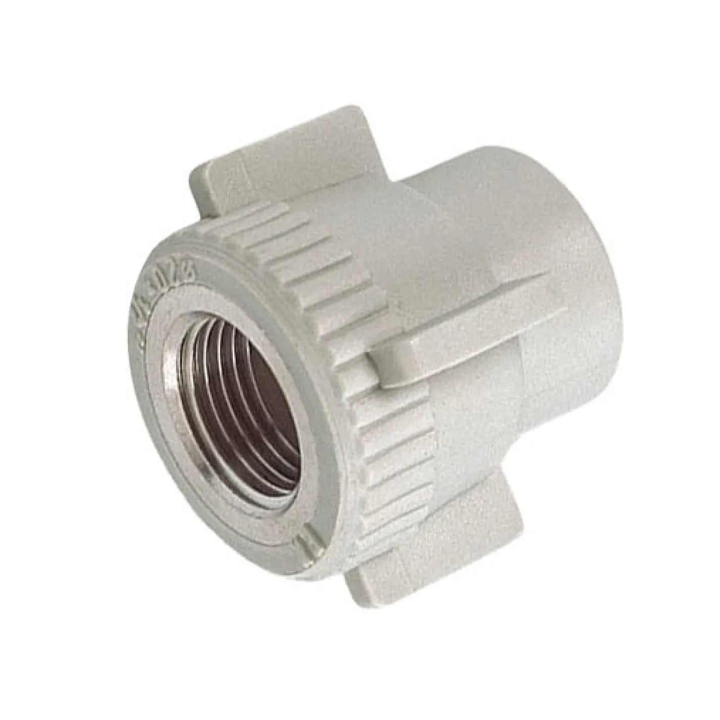 Перехід з хрестовиною Ekoplastik МРВ 20х1/2 (SZI02020KX) - Фото 1