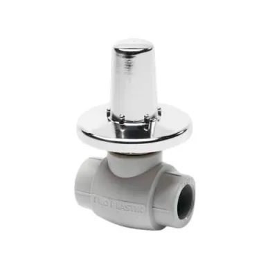 Кран шаровой под штукатурку Ekoplastik LUX 20 (SVEKPLK020)