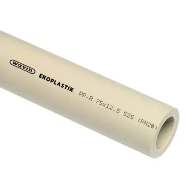 Полипропиленовая труба без армирования Ekoplastik S2,5 PN20 20 мм (STR020P20X)
