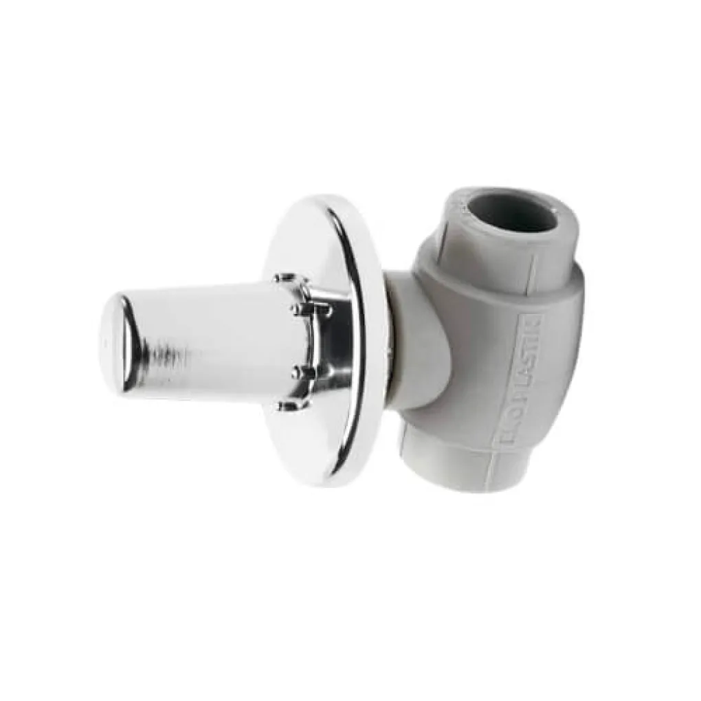 Кран шаровой под штукатурку Ekoplastik LUX 20 (SVEKPLK020)- Фото 3
