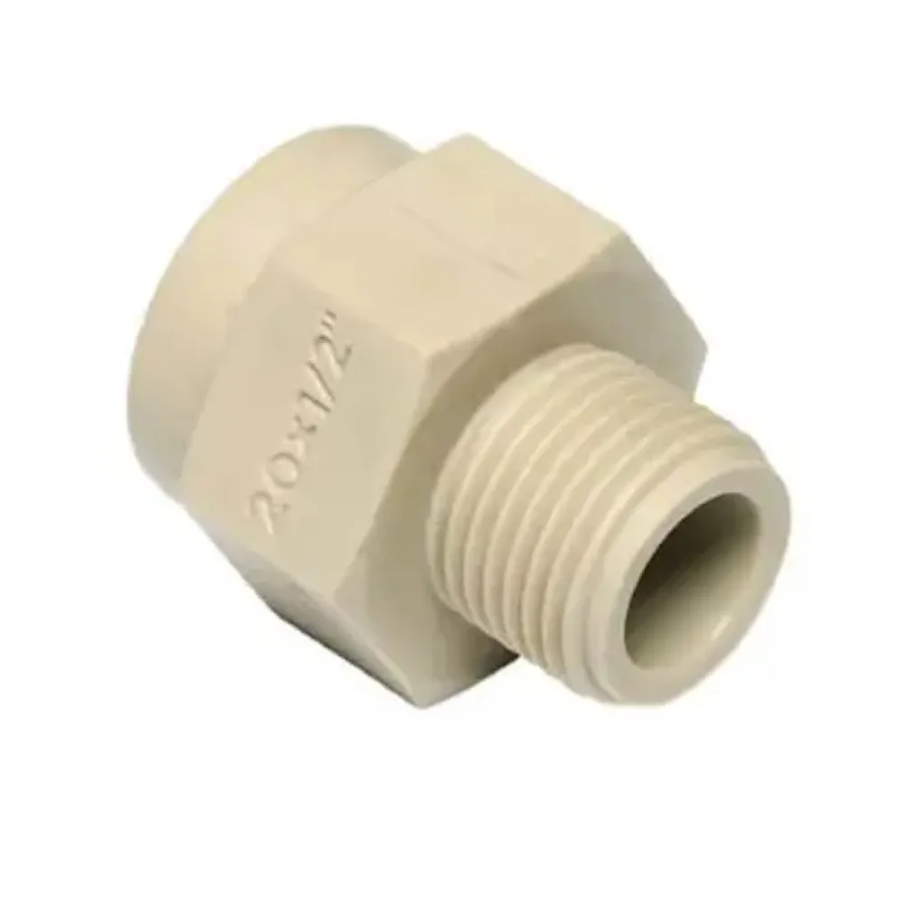 Переход с пластмассовой наружной резьбой Ekoplastik 25х3/4" (SDG02525XX)- Фото 1