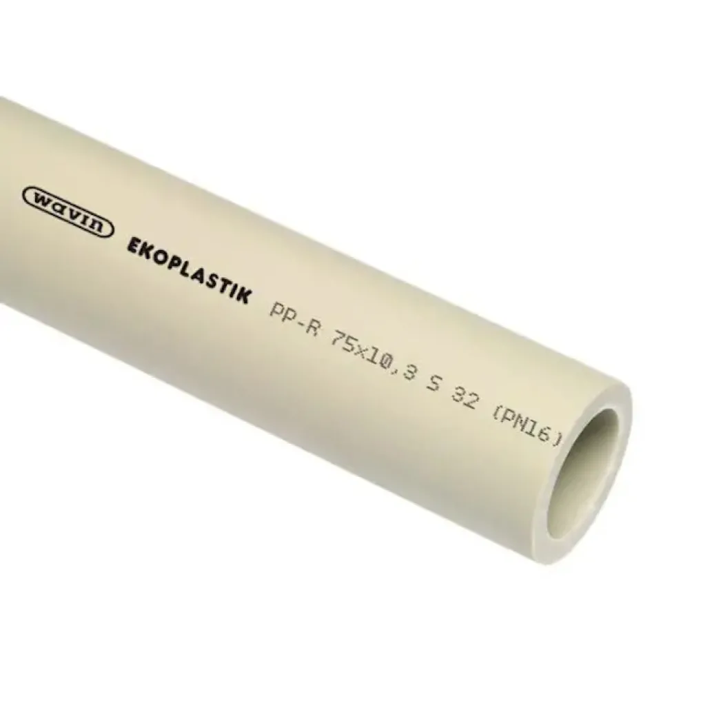 Полипропиленовая труба без армирования Ekoplastik S3,2 PN16 40 мм (STR040P16X)- Фото 1
