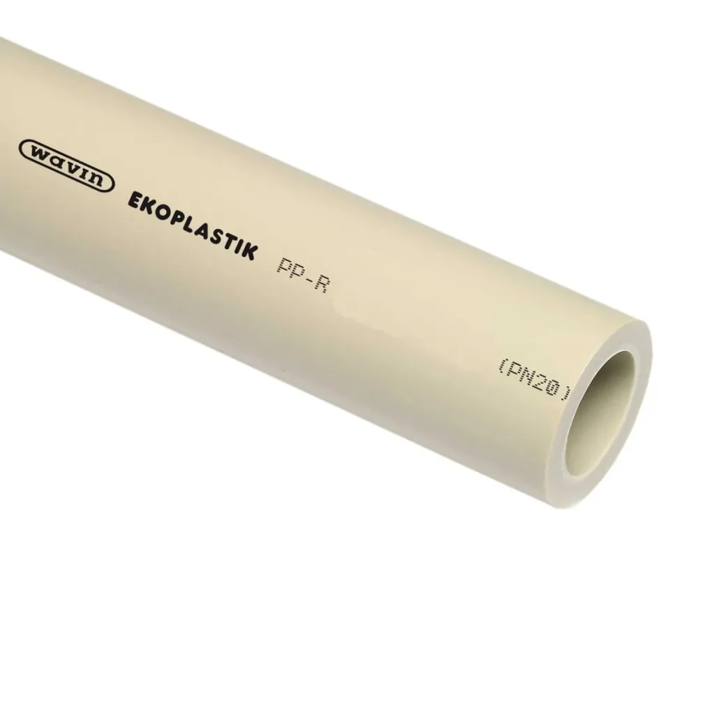 Полипропиленовая труба без армирования Ekoplastik S5 PN10 40 мм (STR040P10X)- Фото 1