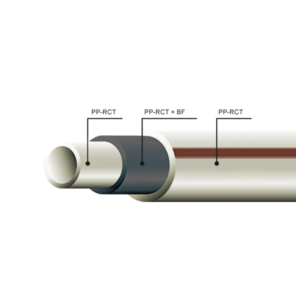 Поліпропіленова труба зі скловолокном Ekoplastik Fiber Basalt Plus 25 (STRFB025TRCT)- Фото 2