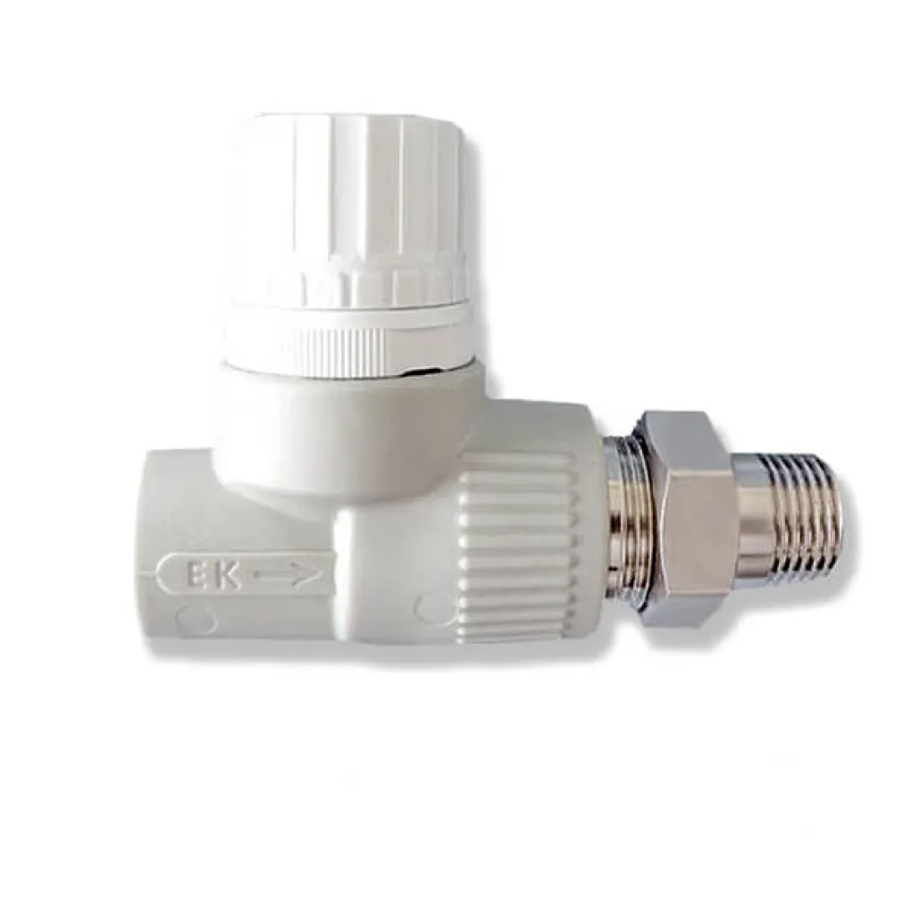 Вентиль радиаторный прямой PPR Ekoplastik 20 (SVER020PXX)- Фото 1
