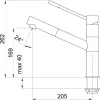 Кухонний змішувач Elleci Reno black 86/ full black 40 чорний (21122024278)- Фото 2