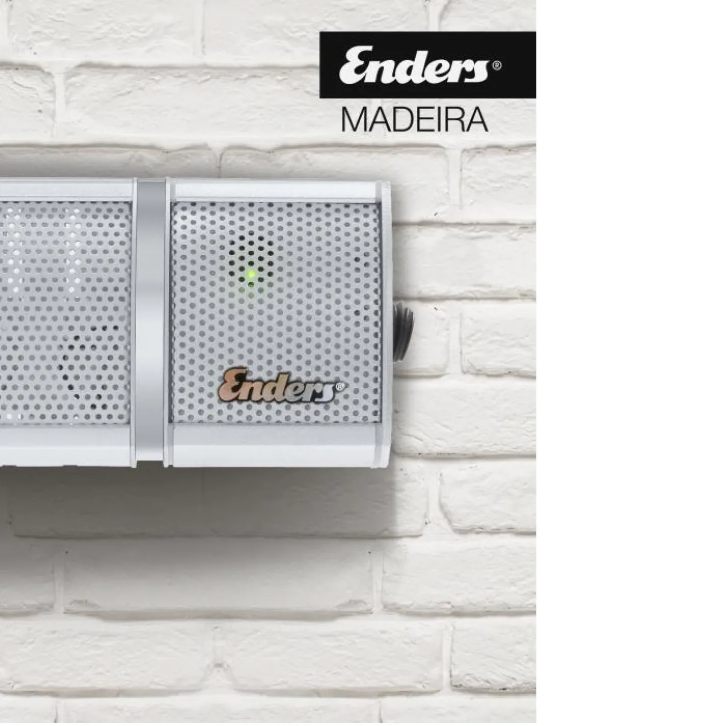 Настінний електричний інфрачервоний обігрівач Enders Madeira 2 кВт (4922) - Фото 3