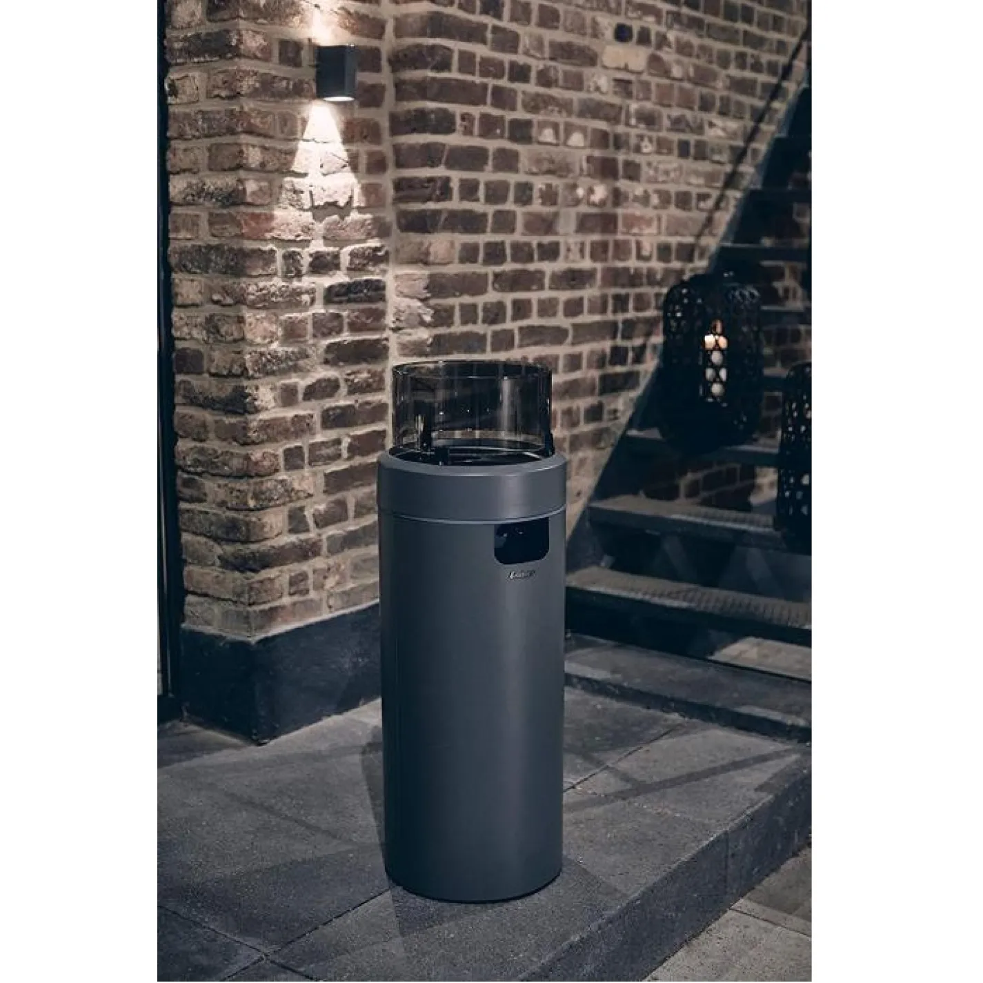 Уличный газовый камин Enders Nova LED M Grey 2,5 кВт серый (560430) - Фото 3