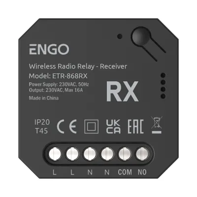Додатковий приймач Engo ETR-868RX для бездротового передавача EngoLink ETR-868 (932253907)