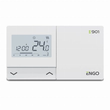 Програмований проводовий терморегулятор Engo E901