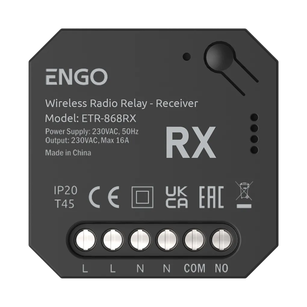 Додатковий приймач Engo ETR-868RX для бездротового передавача EngoLink ETR-868 (932253907)