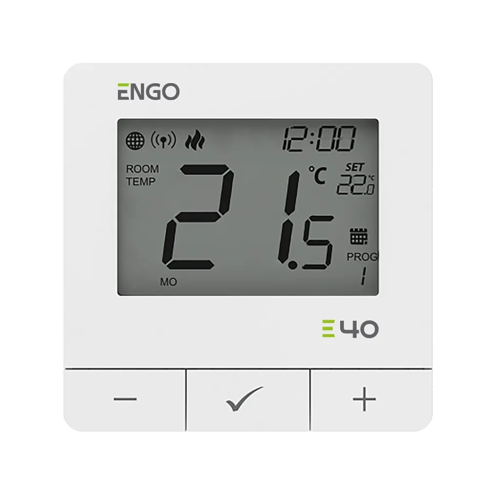 Терморегулятор для котла Engo E40-230W ZigBee білий (932312903)