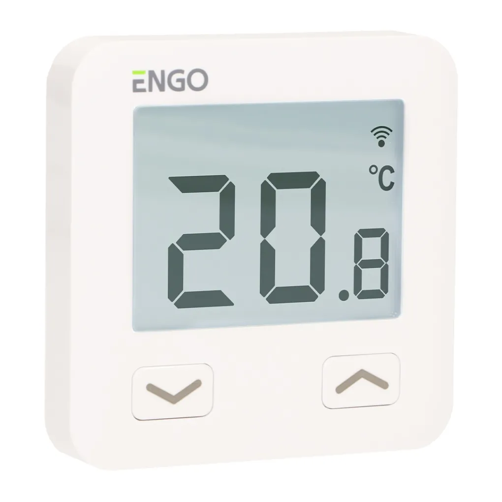 Терморегулятор для теплого пола Engo E10-MBUSW Modbus Wi-Fi белый (932332944)- Фото 2