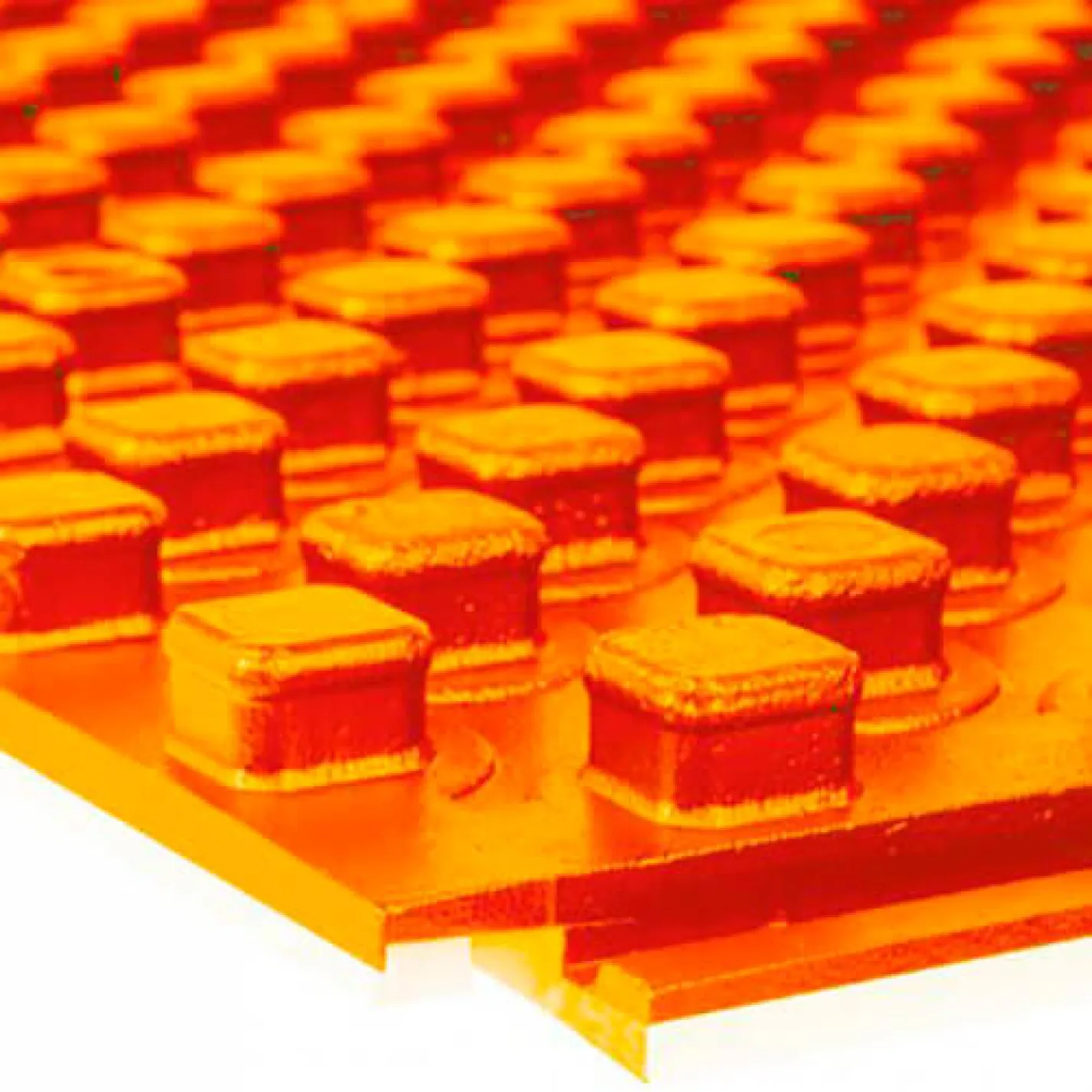 Теплоизоляционная панель Errevi srl 5018 для ТП H=15 мм (41.5 мм) EPS 150 1200x800 мм Оранжевая - Фото 2