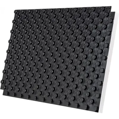 Теплоізоляційна панель Errevi 5018 1200x800 мм H=30 мм (56,5 мм) чорна