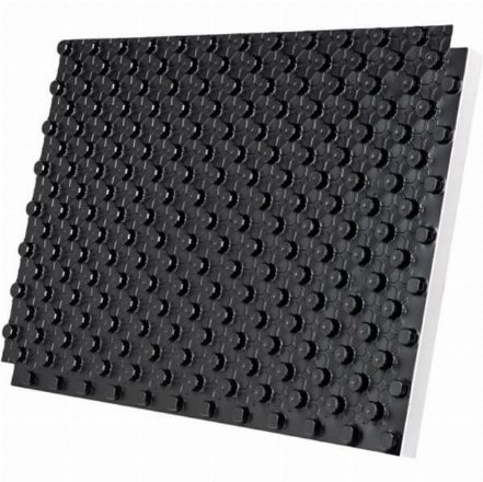 Теплоизоляционная панель Errevi 5018 1200x800 мм H=20 мм (46,5 мм) черная