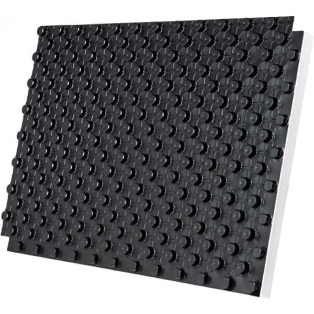 Теплоизоляционная панель Errevi 5018 1200x800 мм H=20 мм (46,5 мм) черная- Фото 1