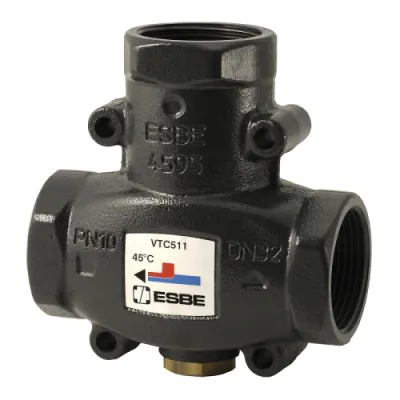 Триходовий клапан ESBE VTC511 1 1/4 75 C