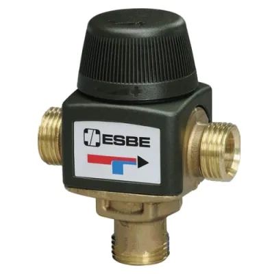 Термостатичний змішувальний клапан ESBE VTA312 G 1/2 DN15 35-60 C kvs 1.2 (31050200)