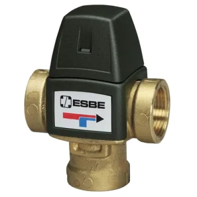 Термостатичний змішувальний клапан ESBE VTA321 Rp 1/2 DN15 20-43 C kvs 1.5 (31100300)