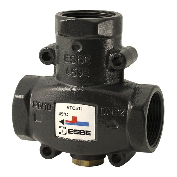 Термостатичний змішувальний клапан ESBE VTC511 Rp 1 1/4 65 C (51021200)
