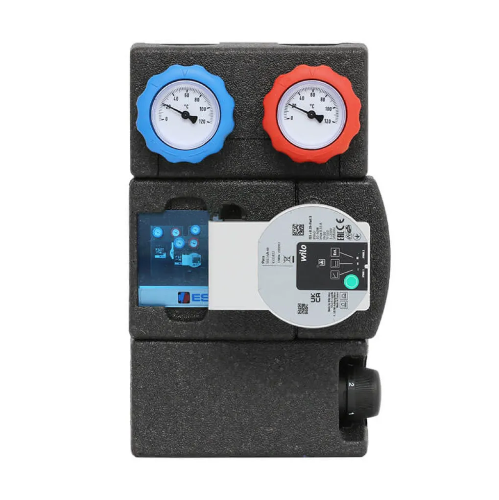 Насосная группа ESBE со смесителем GFA311 DN20 Wilo 25/6 Yanos (61023200)- Фото 3