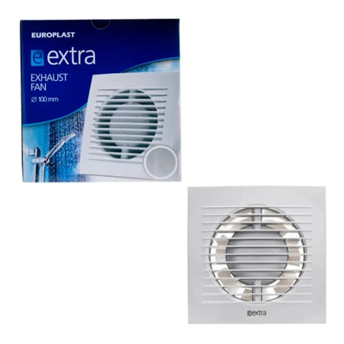 Витяжной осевой вентилятор Europlast E-extra EE100TS (74214) - Фото 3