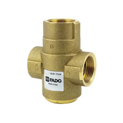 Трехходовой антиконденсатный клапан Fado 1 1/4 55 °С Kv 9 (AKP02)