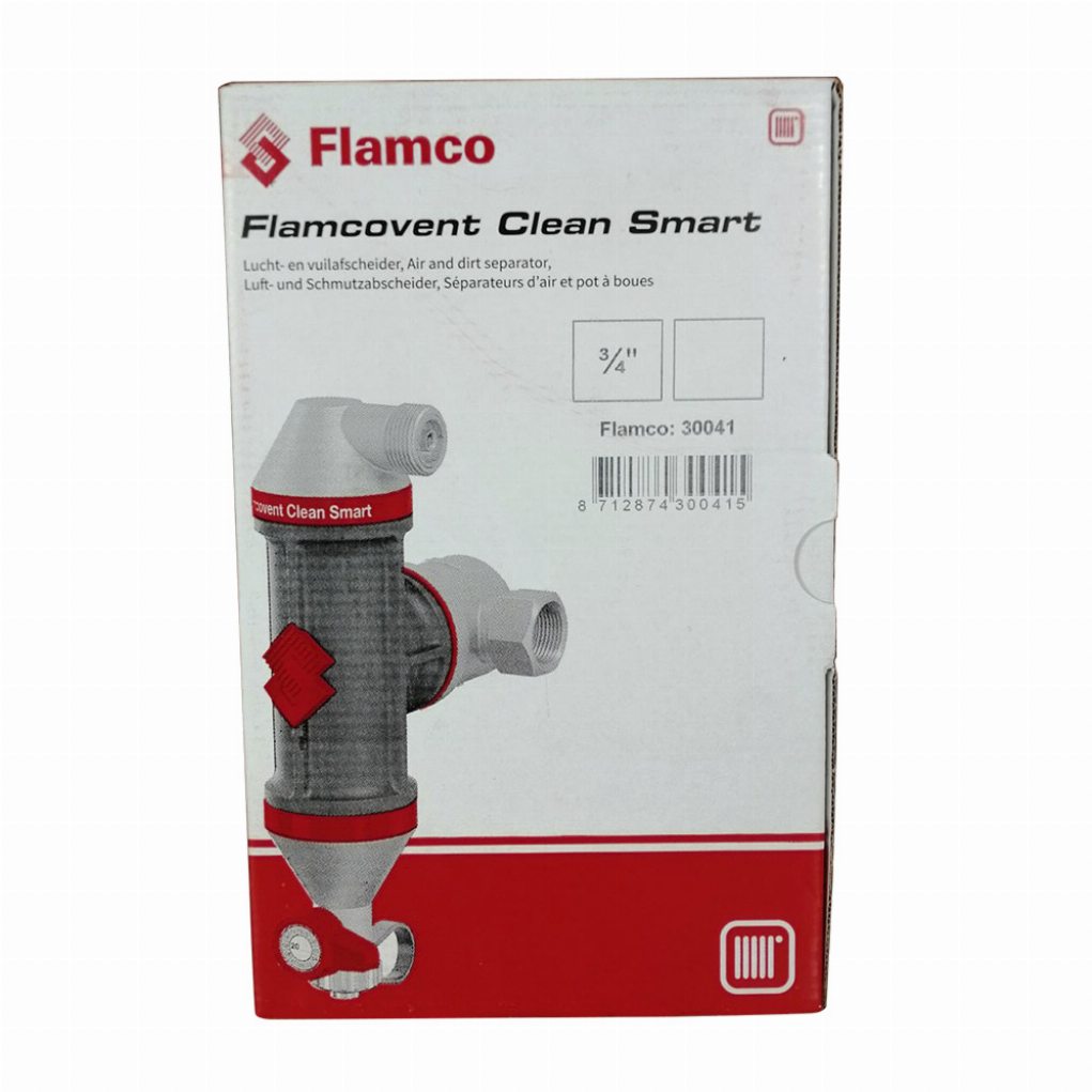 Сепаратор повітря і шламу Flamcovent Clean Smart 3/4 (30041)- Фото 10