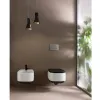 Сидение с крышкой для унитаза Flaminia Flag с функцией Soft-Close карбон матовый (FGCW03 Carbone Opaco)- Фото 3