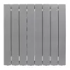 Алюминиевый радиатор Fondital Blitz Super B4 350/100 графит 10 секций- Фото 2