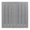 Алюминиевый радиатор Fondital Blitz Super B4 350/100 графит 12 секций- Фото 2