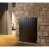 Алюминиевый радиатор Fondital Blitz Super B4 500/100 черный 10 секций- Фото 3