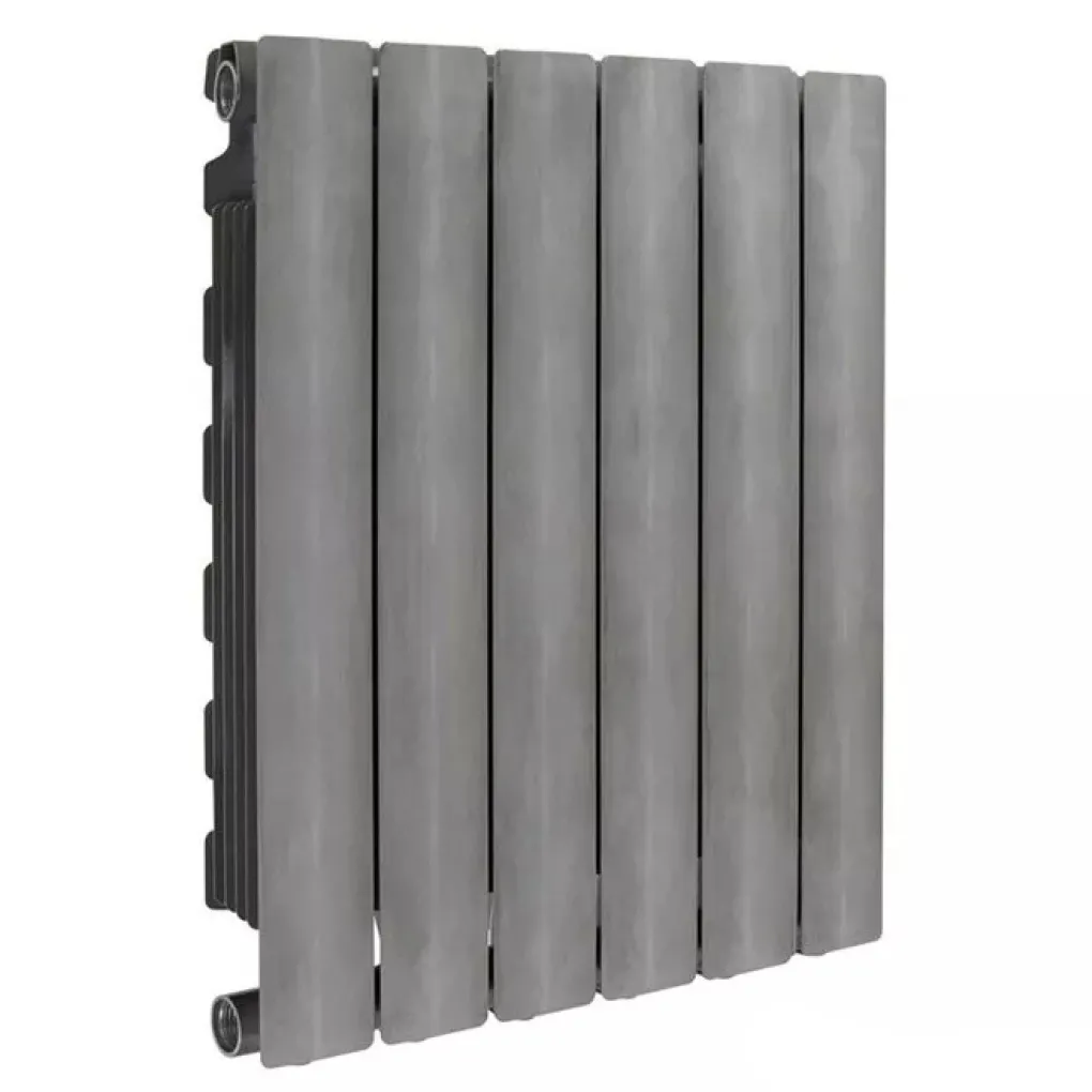 Алюминиевый радиатор Fondital Blitz Super B4 500/100 серый 6 секций- Фото 1