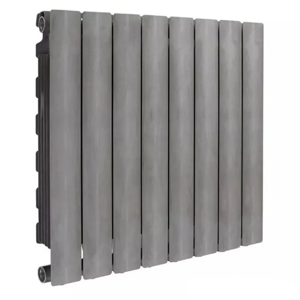 Алюминиевый радиатор Fondital Blitz Super B4 500/100 серый 8 секций- Фото 1